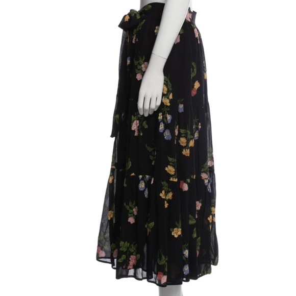 Reformation Dresses & Skirts - 🍋✨ Reformation floral tiered midi skirt size 12